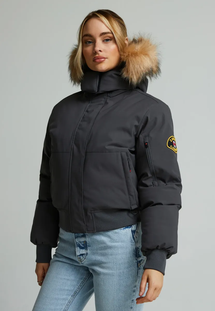 OLIVIA - Winterjacke - asphalt