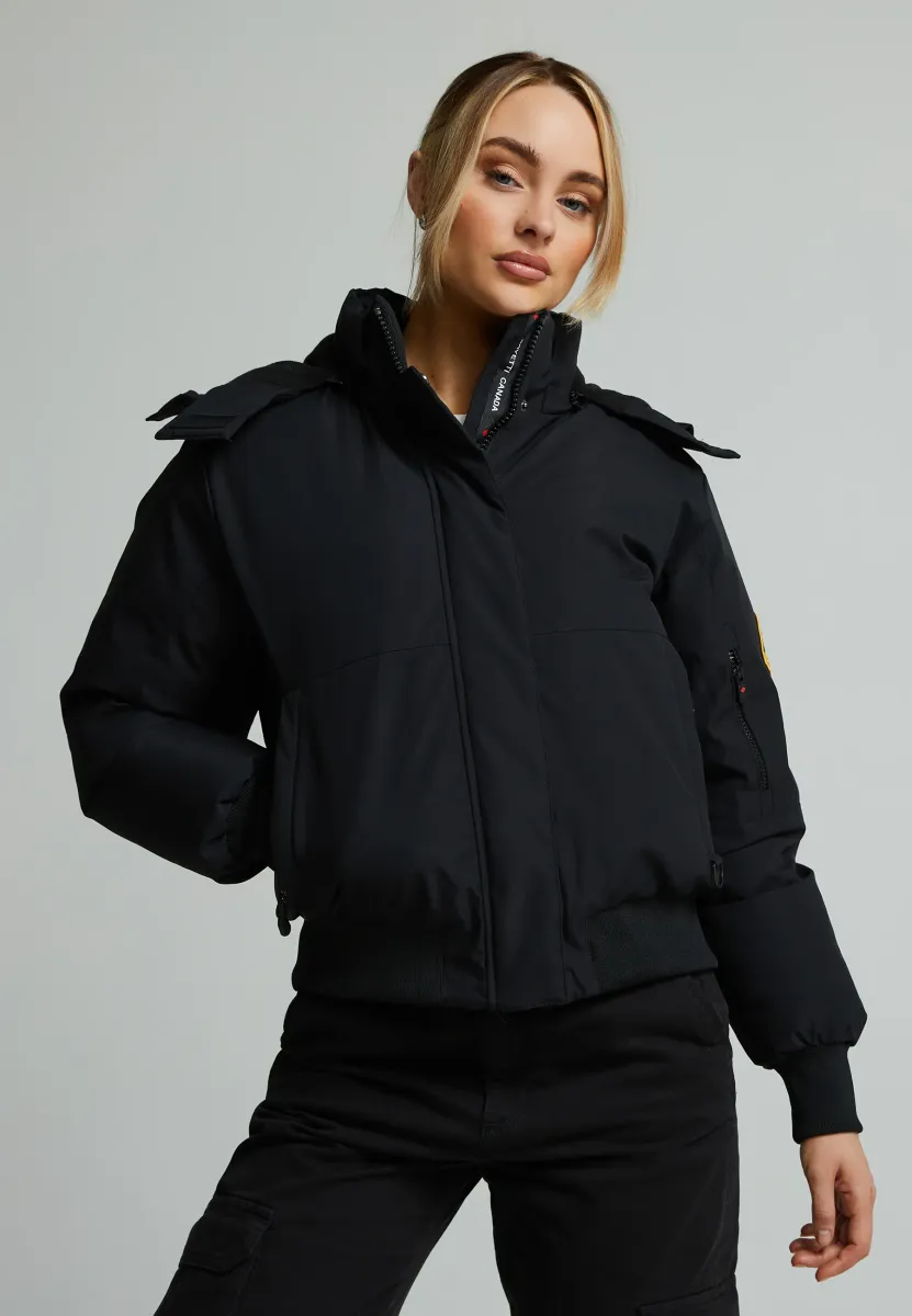 OLIVIA - Winterjacke - jet black