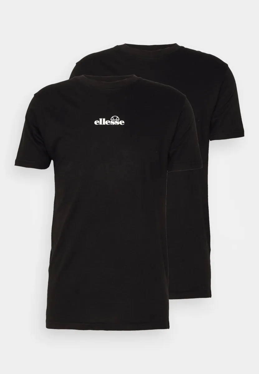OLLIO 2 PACK - T-Shirt basic - black
