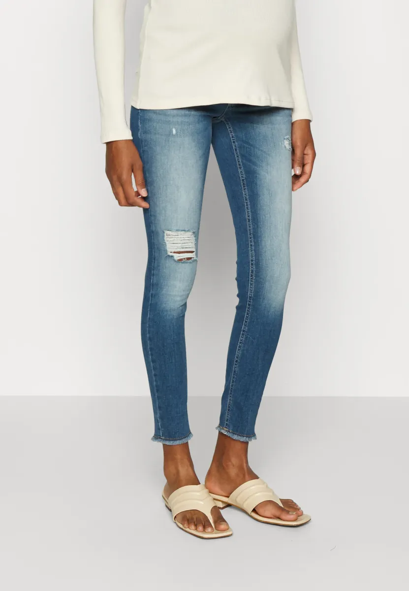 OLMBLUSH - Jeans Skinny Fit - dark medium blue denim