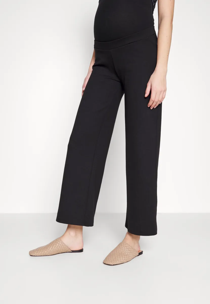 OLMFEVER WIDE PANTS  - Stoffhose - black
