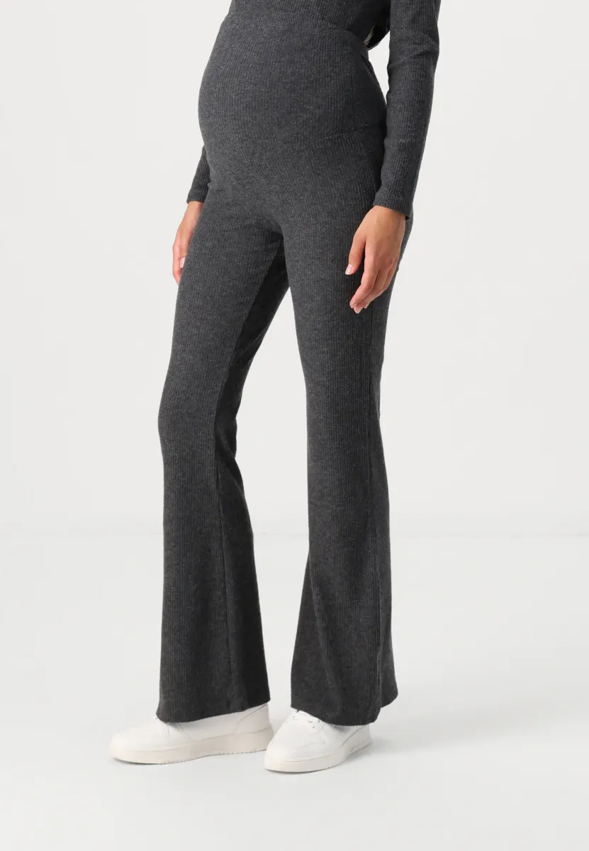 OLMHALLE - Stoffhose - dark grey