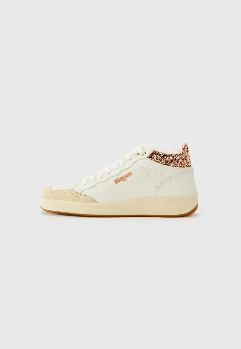 OLYMPIA 13 - Sneaker high - white/nude