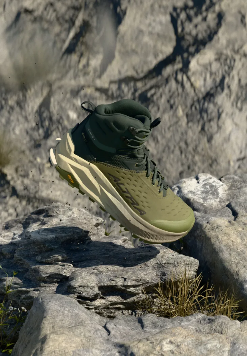 OLYMPUS 6 MID GTX - Hikingschuh - dusty olive