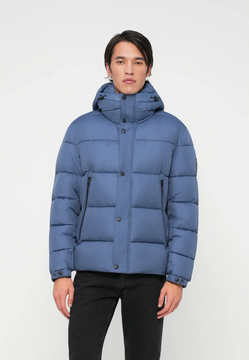 OMARIS - Winterjacke - open blue