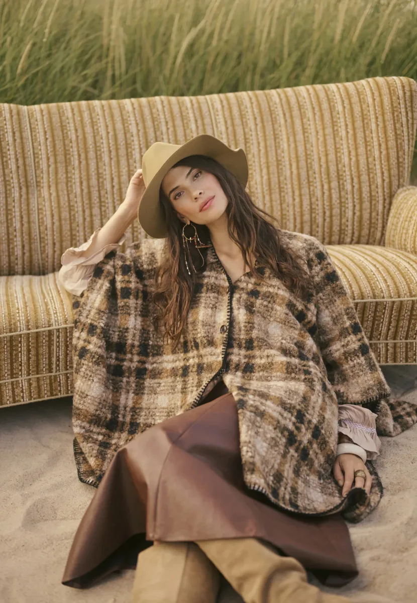 OMS - Cape - brown check