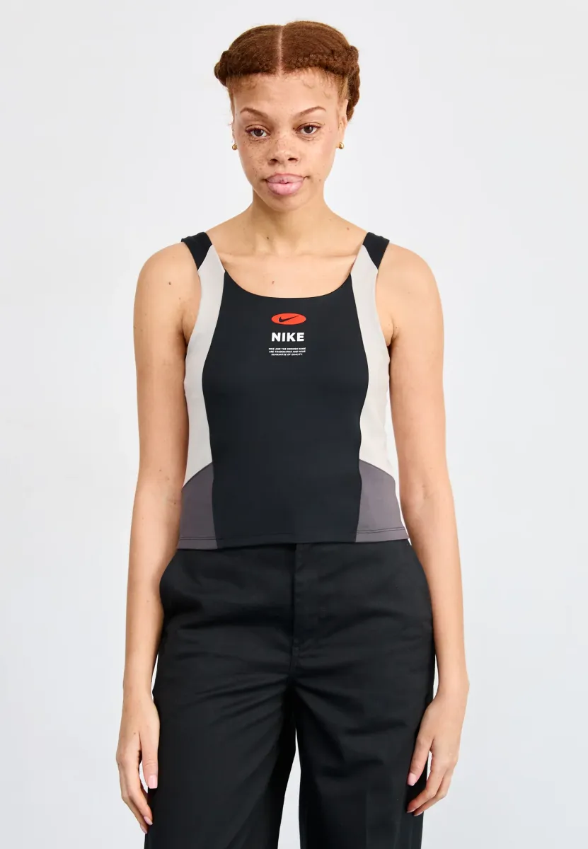 ONE CLASSIC TANK - Top - black/college grey/thunder grey