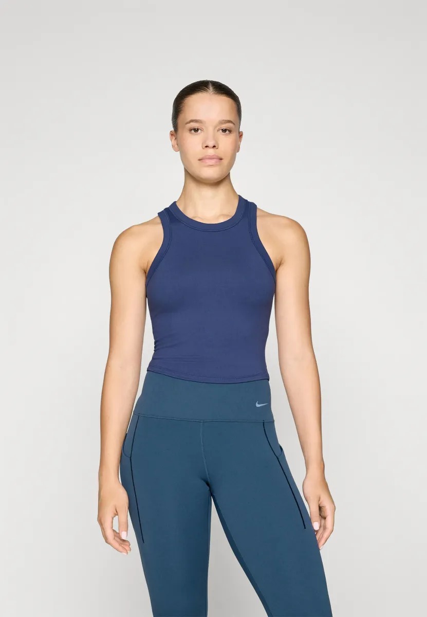 ONE FITTED CROP TANK - Top - midnight navy