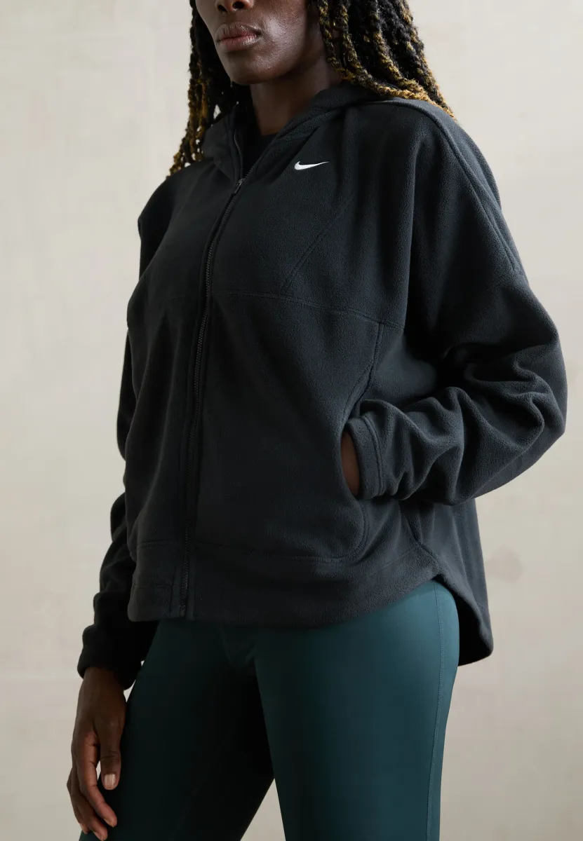 ONE - Fleecejacke - black/white