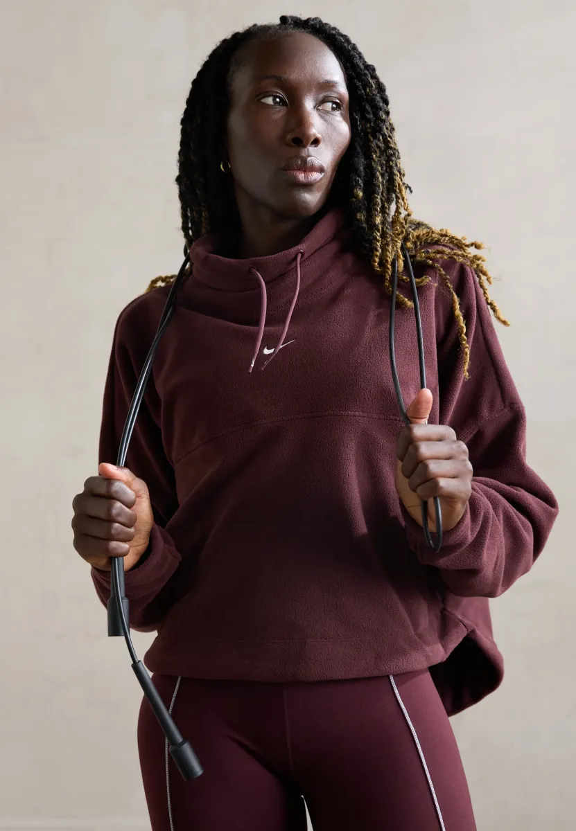 ONE - Fleecepullover - burgundy crush