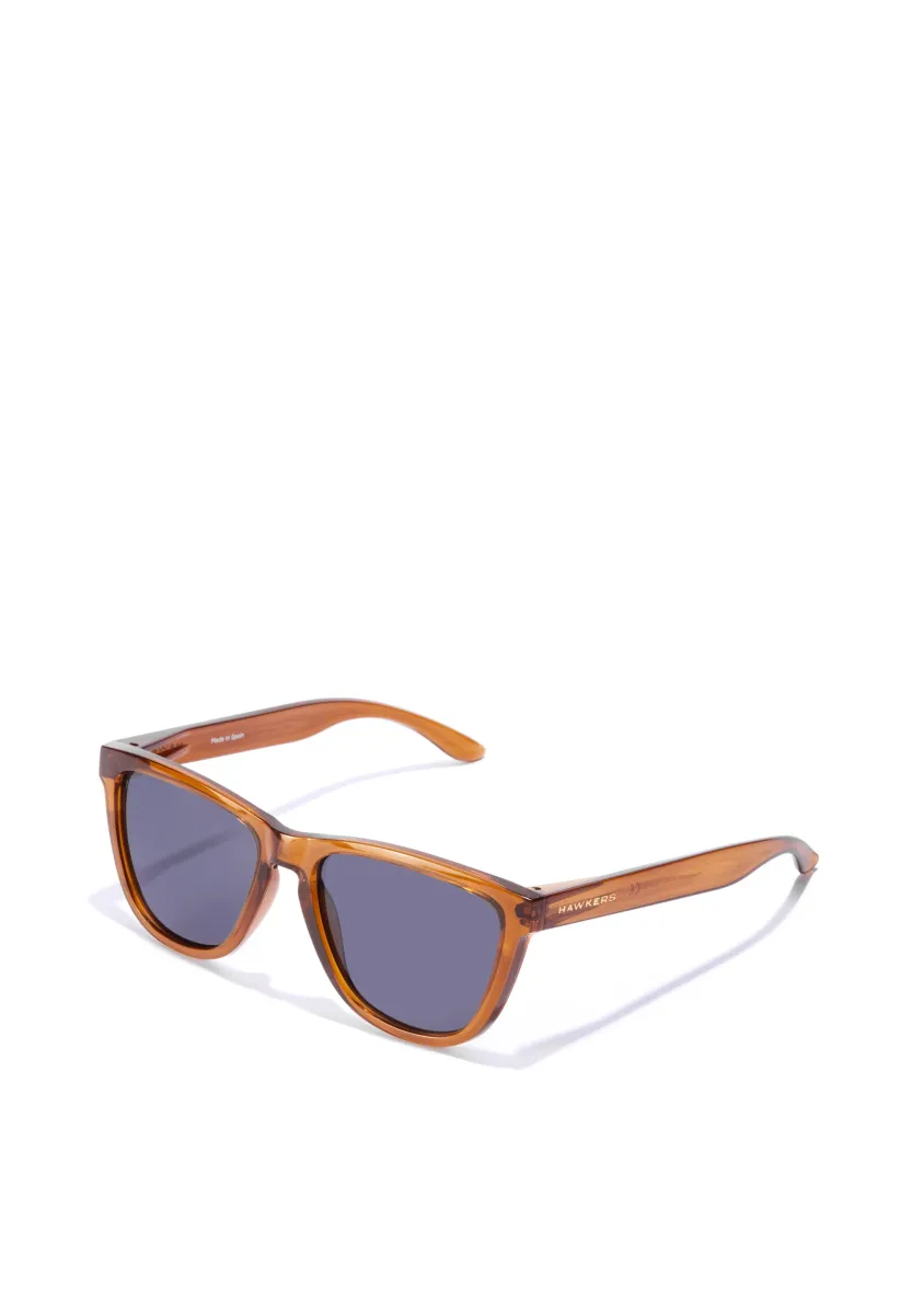 ONE RAW POLARIZED - Sonnenbrille - orange/grey