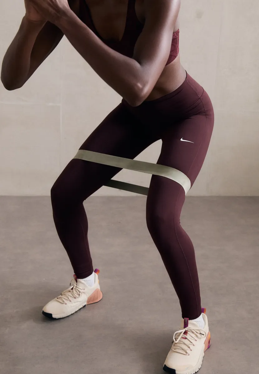 ONE SEAMLESS FRONT - Tights - burgundy crush