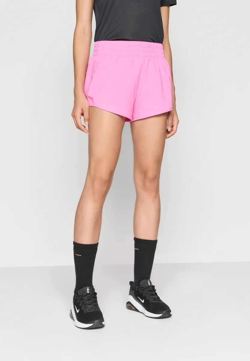 ONE SHORT - Kurze Sporthose - playful pink/reflective silver-coloured