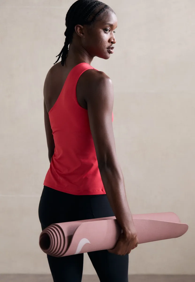 ONE SHOULDER BRA TANK - Top - bold red