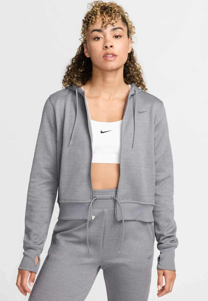 ONE - Sweatjacke - heather white