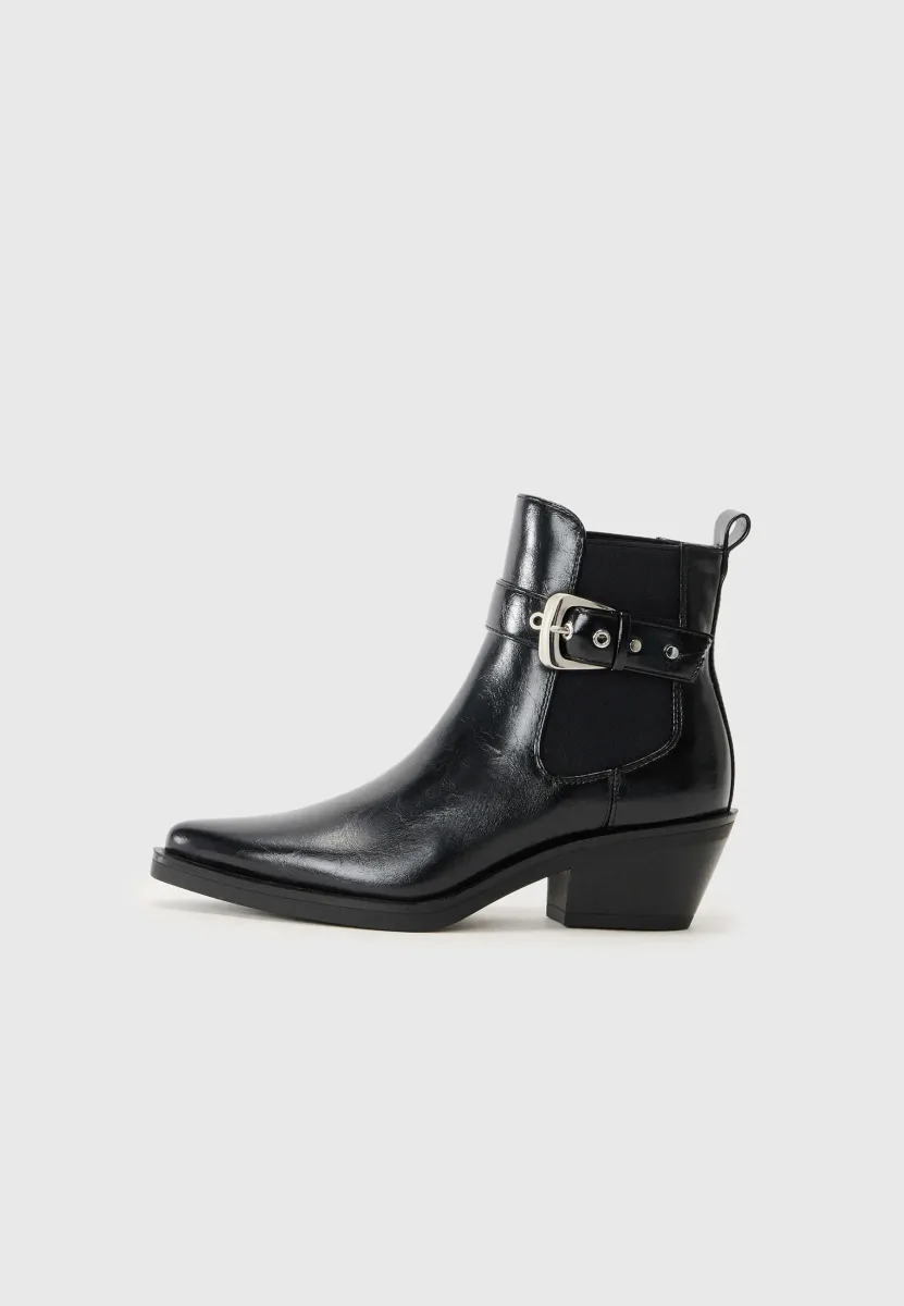 ONLAMIE 1 - Cowboy-/Bikerstiefelette - black