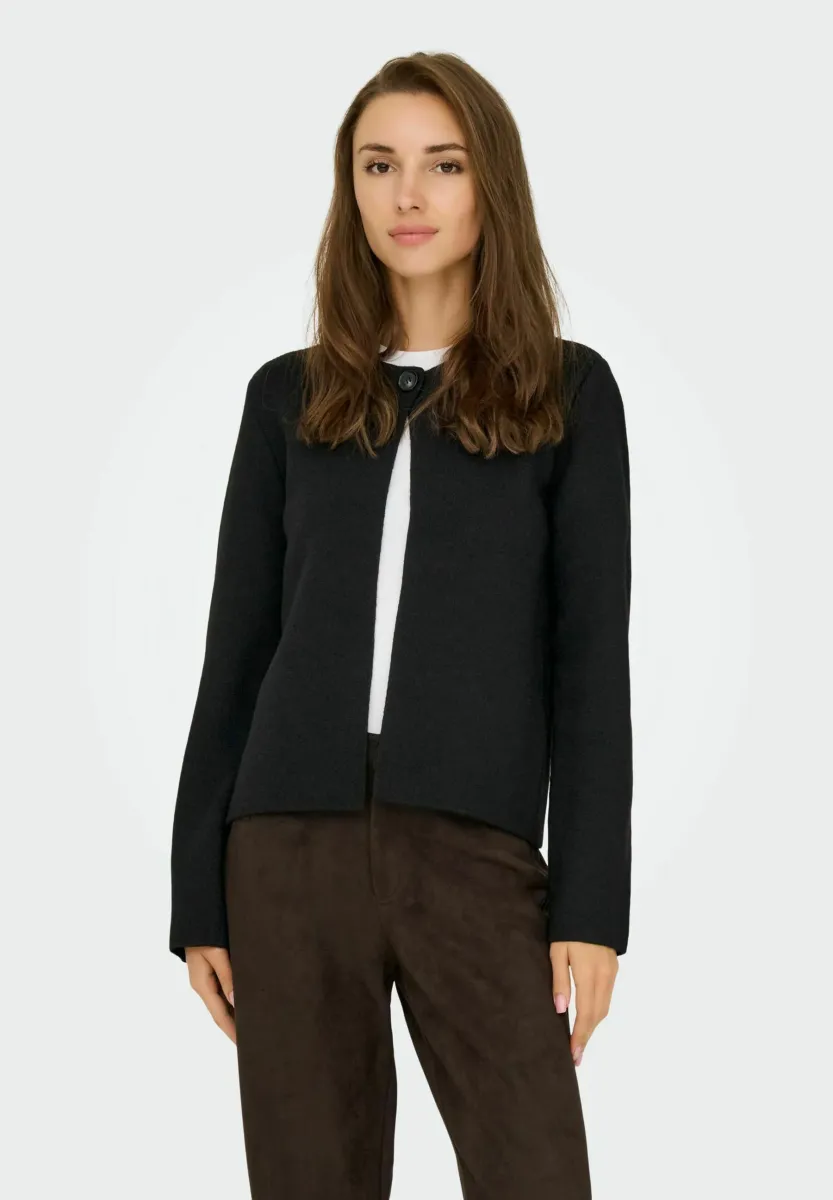 ONLANNELI - Strickjacke - black