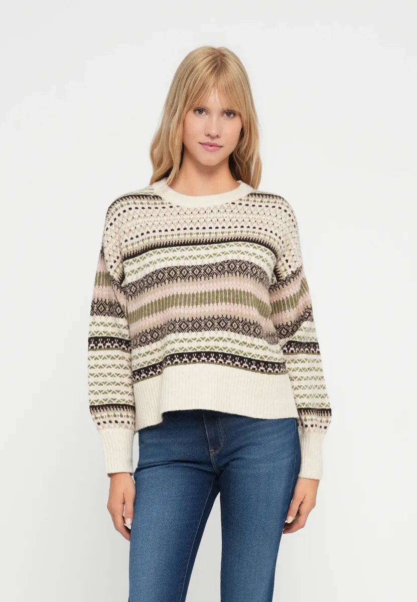 ONLARIANNE PULLOVER - Strickpullover - pumice stone
