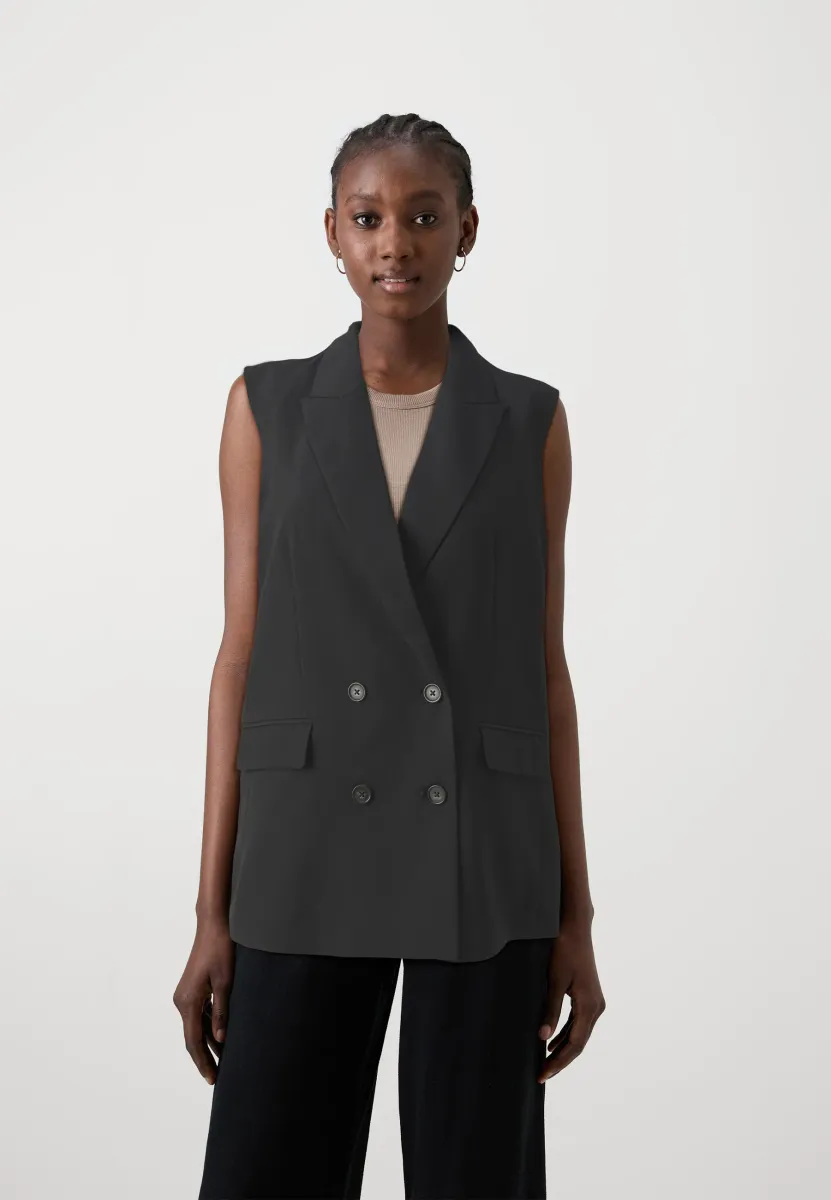ONLASTRID LIFE DOUBLE VEST - Weste - black