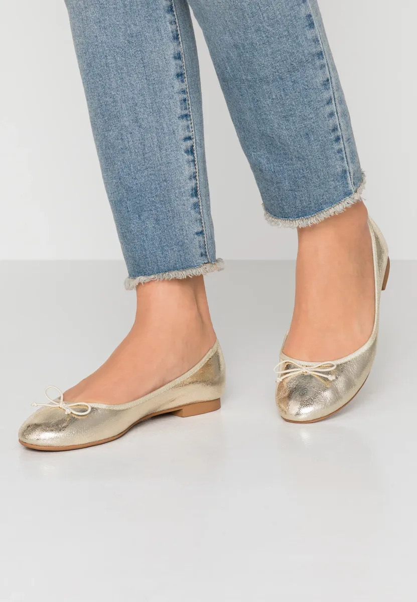 ONLBEE - Klassischer Ballerina - gold