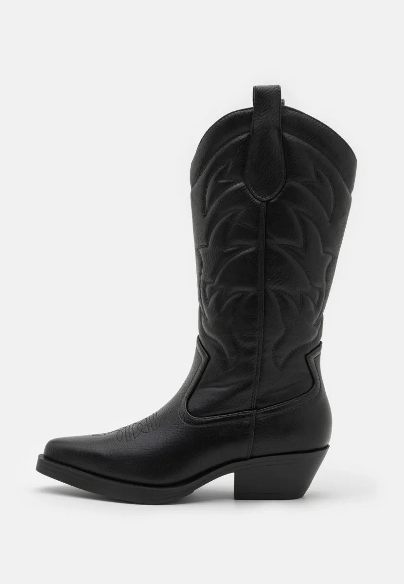 ONLBRONCO - Cowboy-/Bikerboot - black