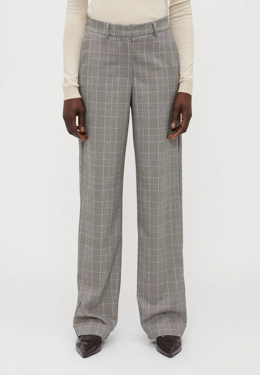 ONLCATIA LIFE CHECK  - Stoffhose - cloud dancer/serenity/toasted coconut