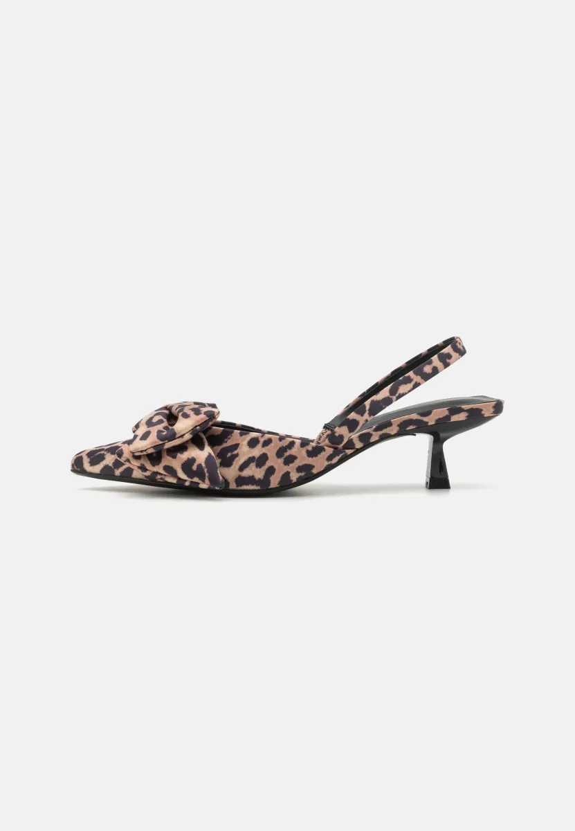 ONLCOCO BOW SLINGBACK  - Pumps - brown/black