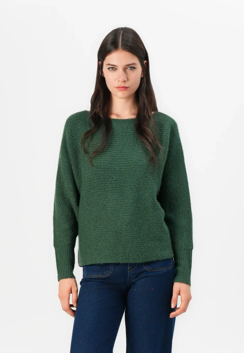 ONLDANIELLA L/S NOOS - Strickpullover - pineneedle