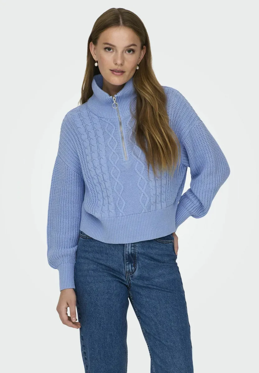 ONLDORITTA - Strickpullover - grapemist