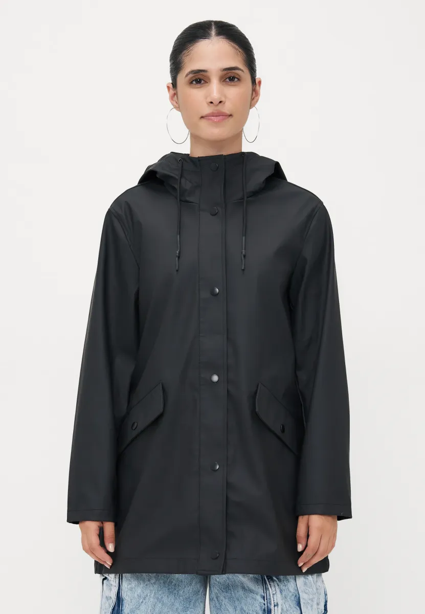 ONLELISA RAINCOAT - Parka - black