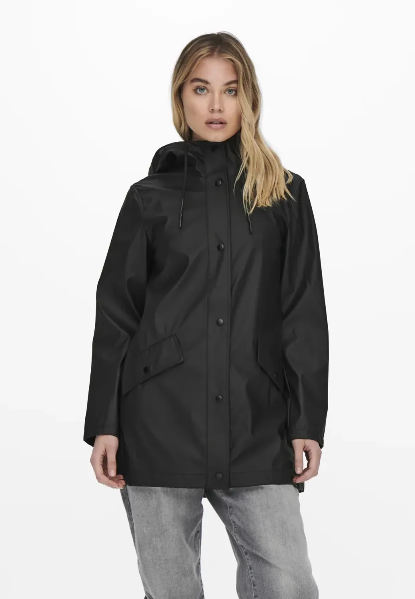 ONLELISA - Regenjacke / wasserabweisende Jacke - black/phantom