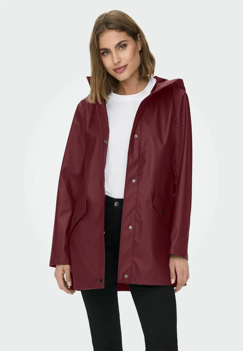 ONLELISA - Regenjacke / wasserabweisende Jacke - cabernet