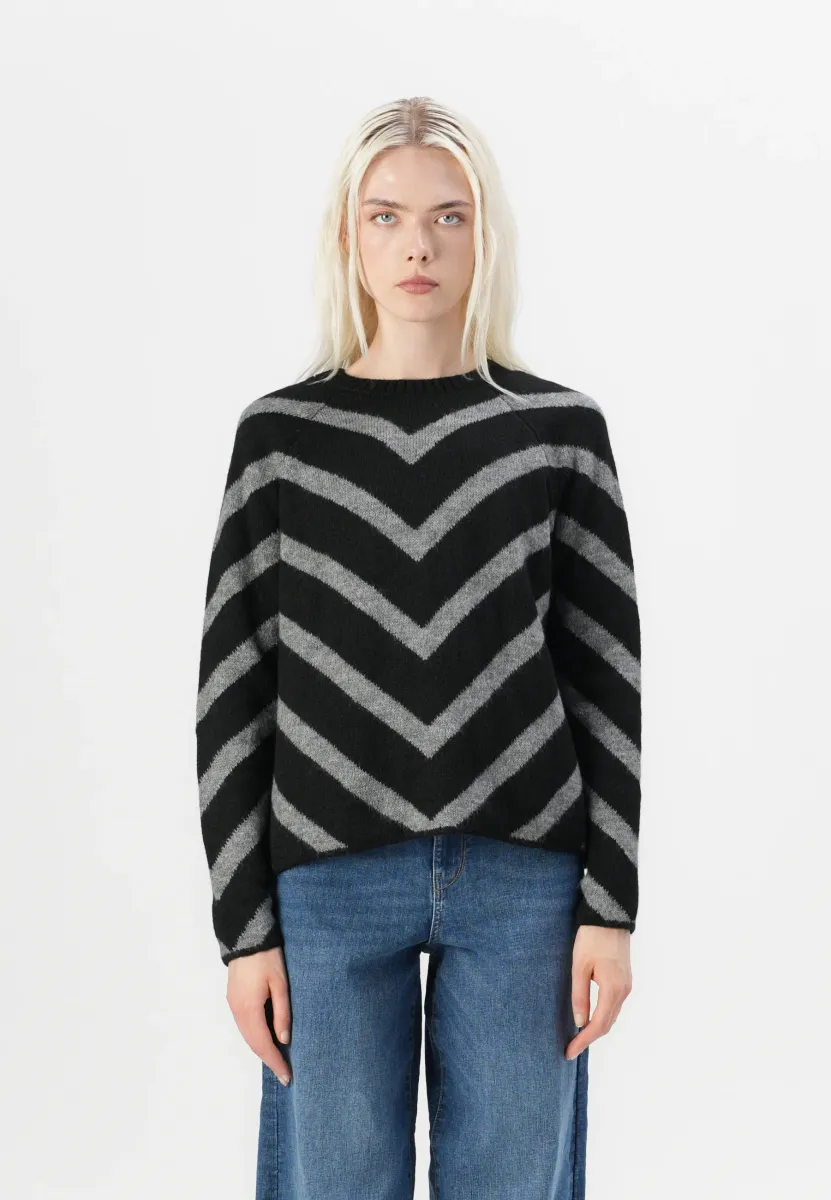 ONLELIZA - Strickpullover - black