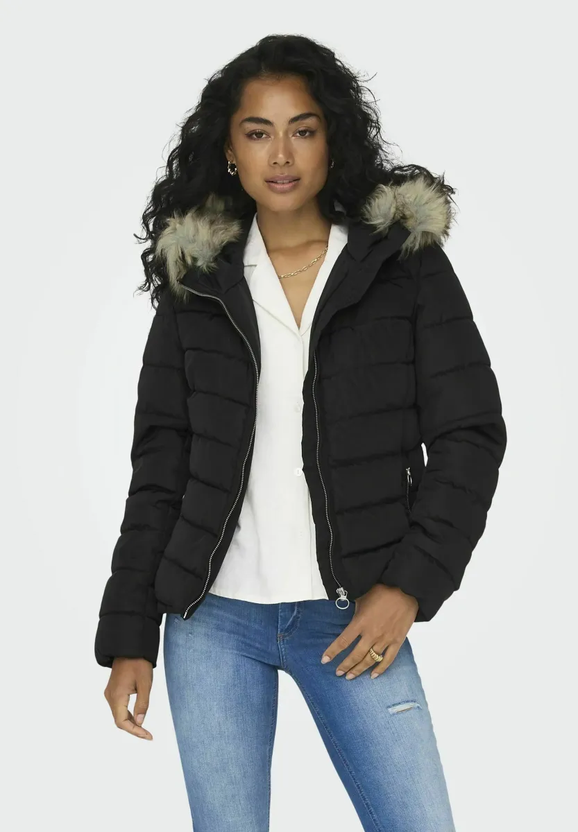 ONLELLAN HOOD LIFE - Winterjacke - black