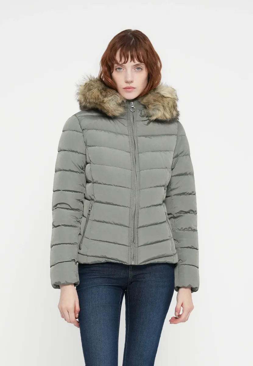 ONLELLAN HOOD LIFE - Winterjacke - castor gray