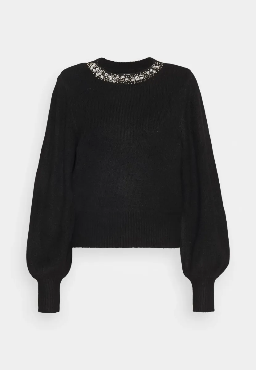 ONLELSA - Strickpullover - black
