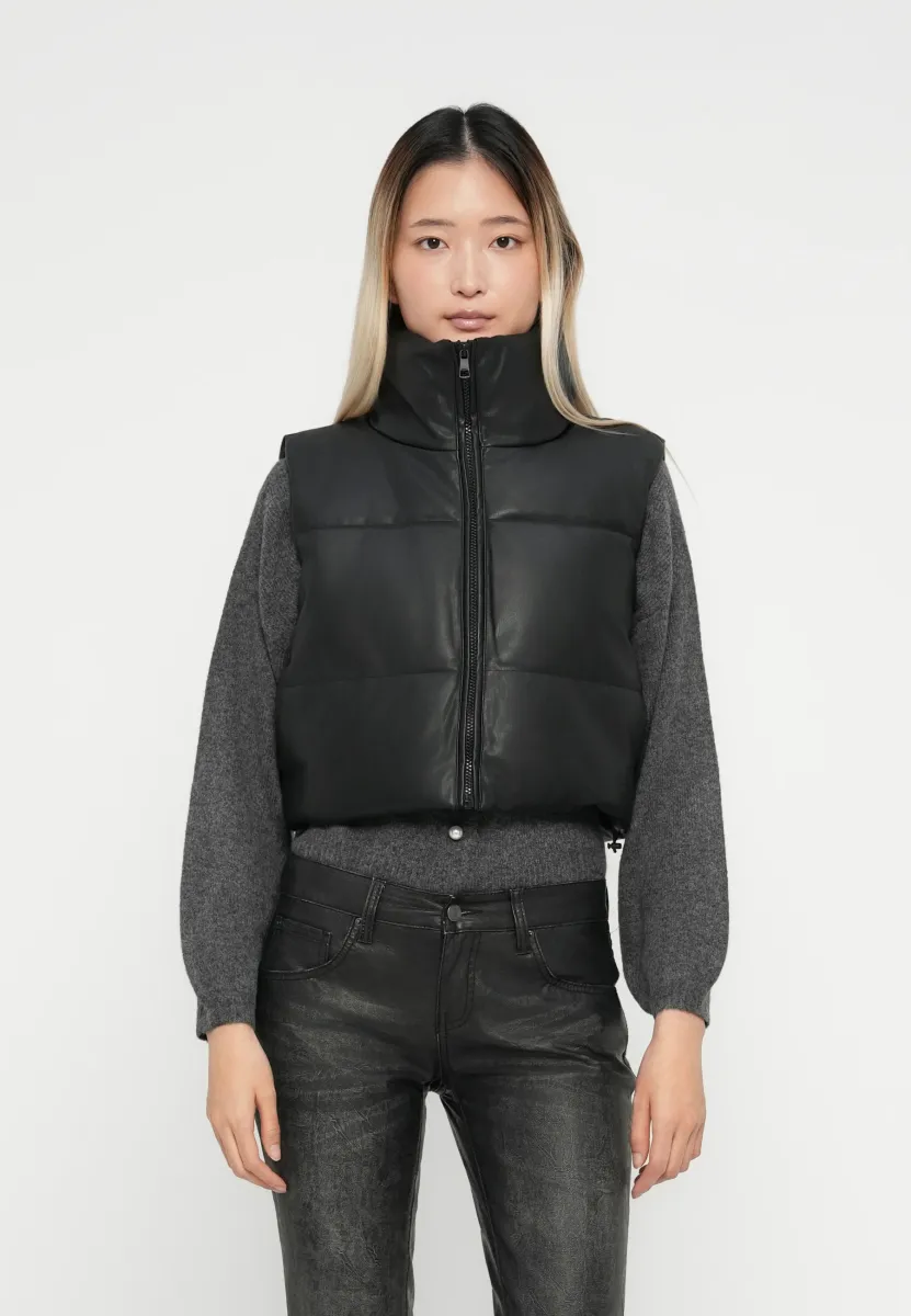 ONLELSIE WAISTCOAT - Weste - black
