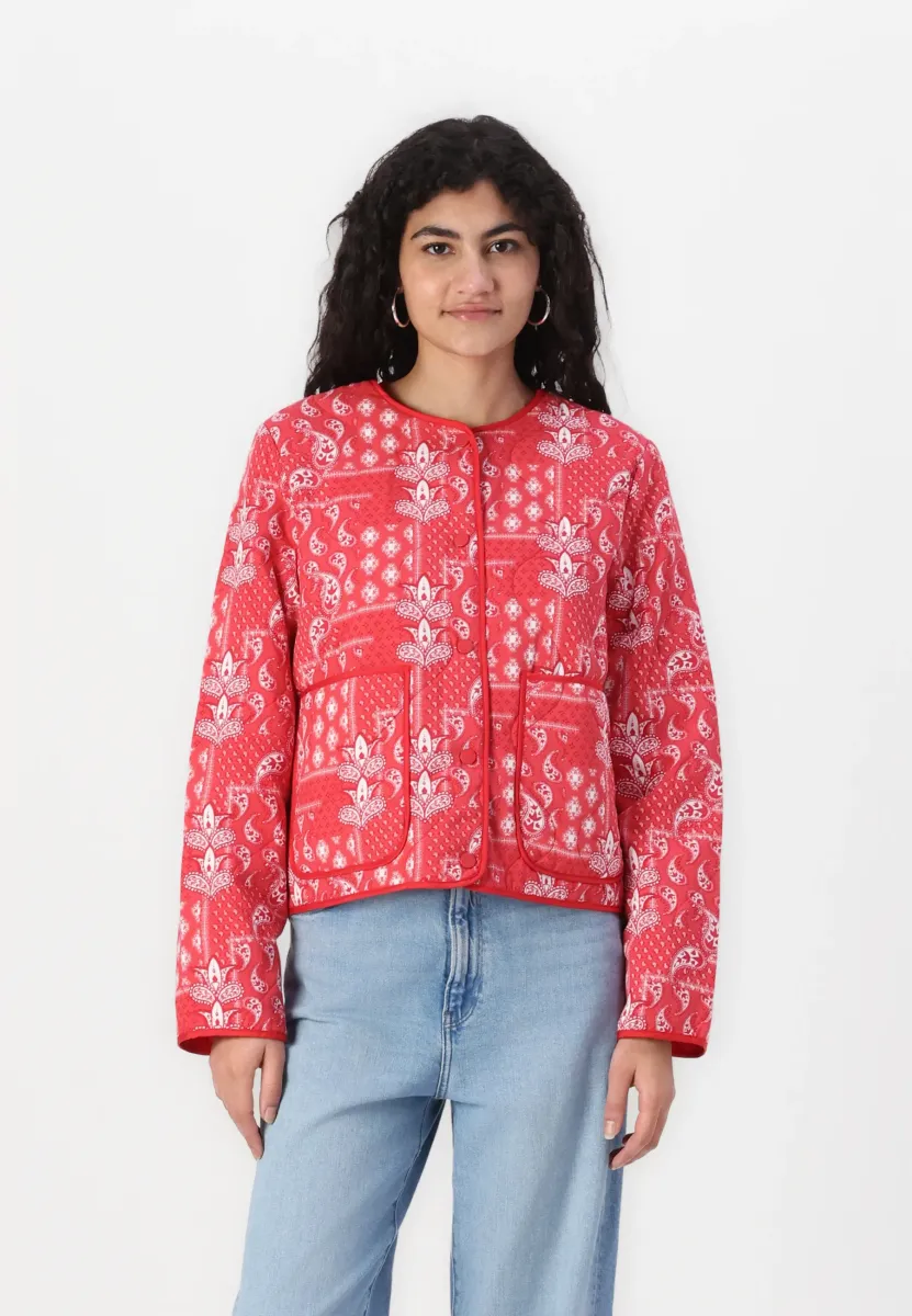 ONLELVIRA JACKET - Übergangsjacke - mars red