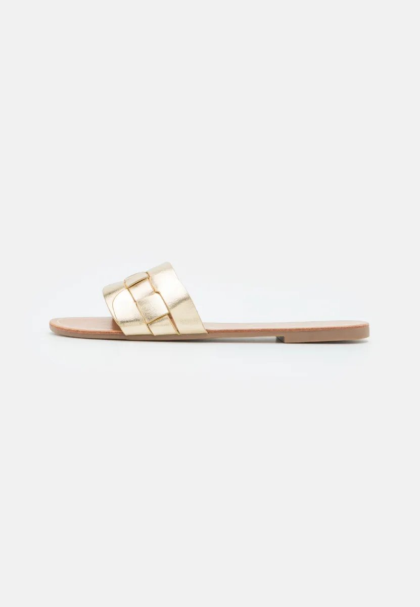 ONLFELI - Pantolette flach - gold