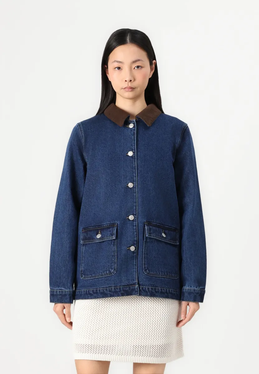 ONLFRANKIE  - Jeansjacke - dark blue denim