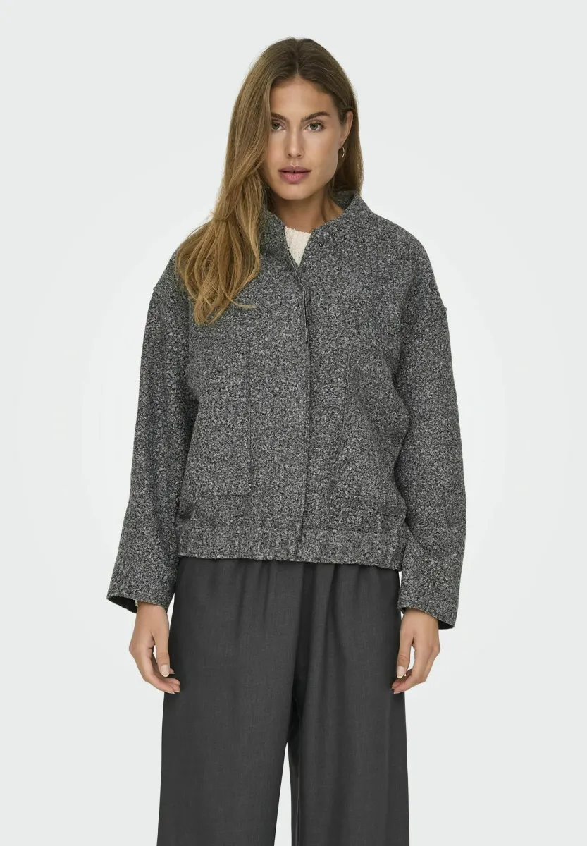 ONLGAIA - Leichte Jacke - dark grey melange