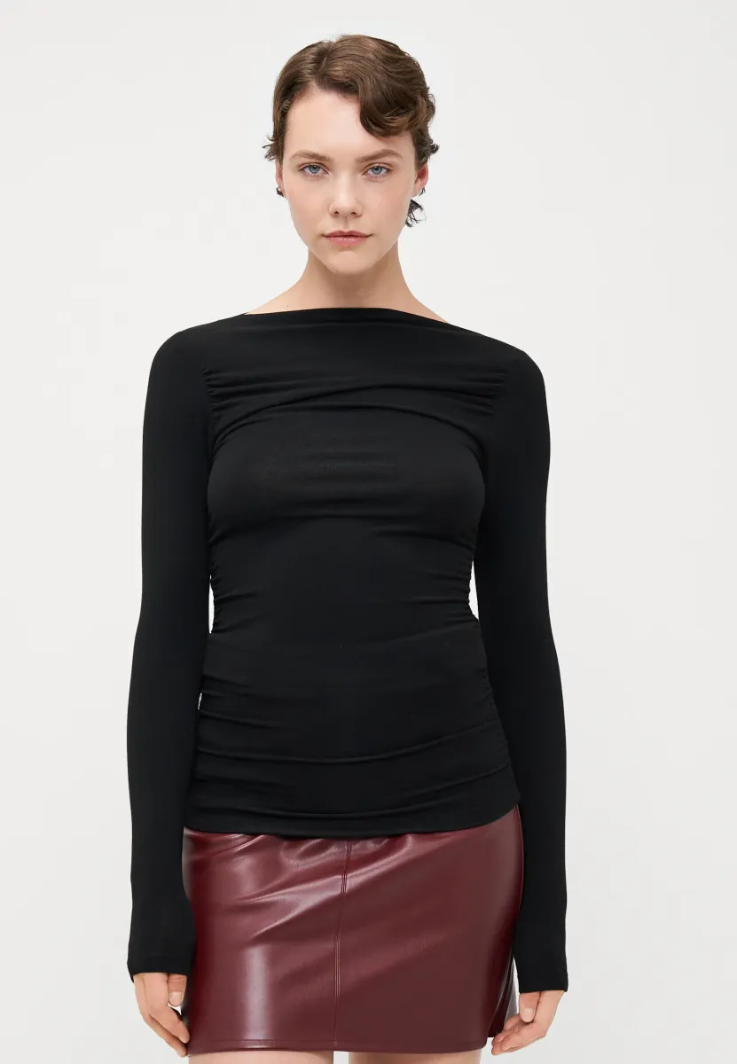 ONLGLAMOUR - Strickpullover - black