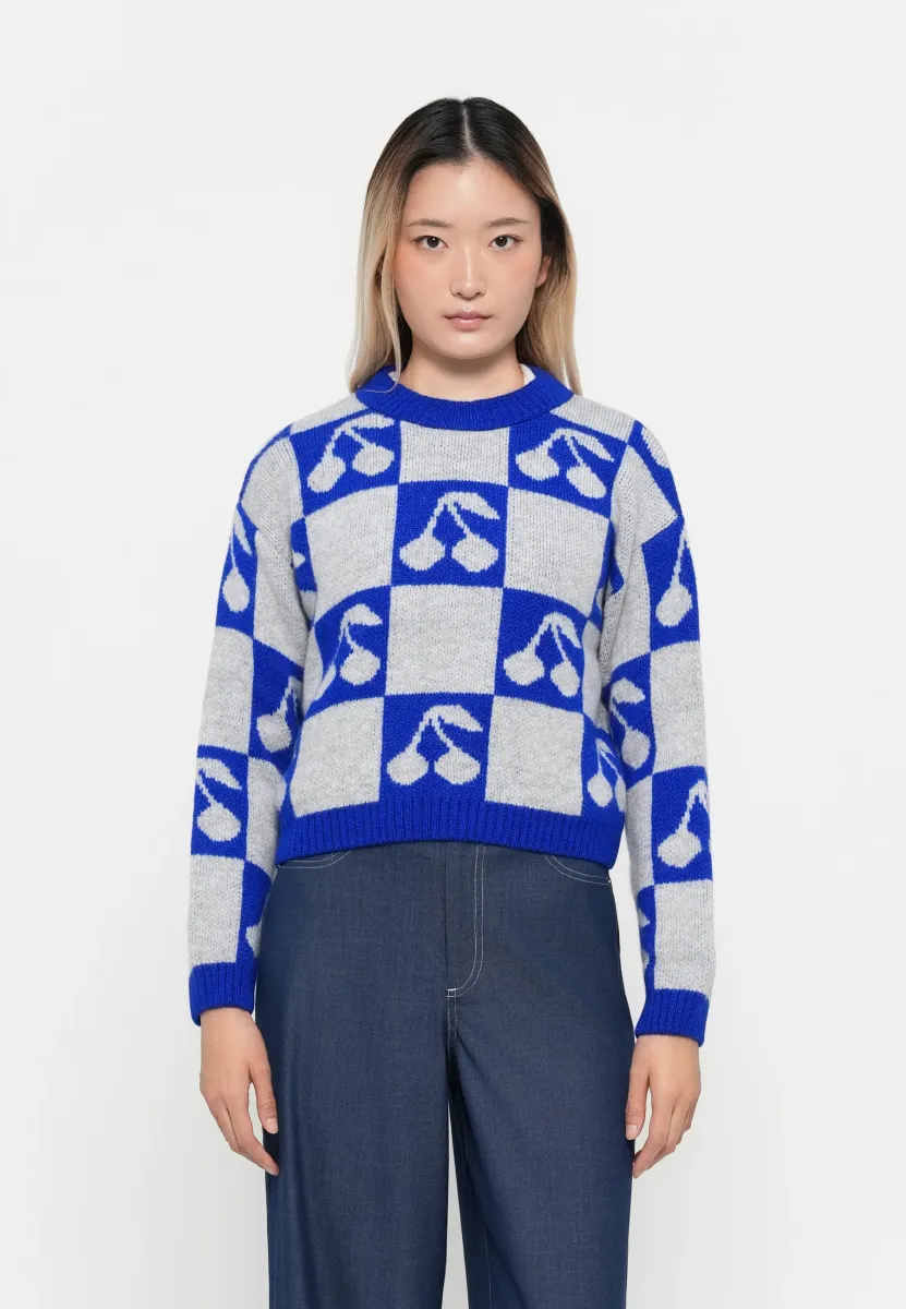 ONLHAPPIE PULLOVER - Strickpullover - surf the web