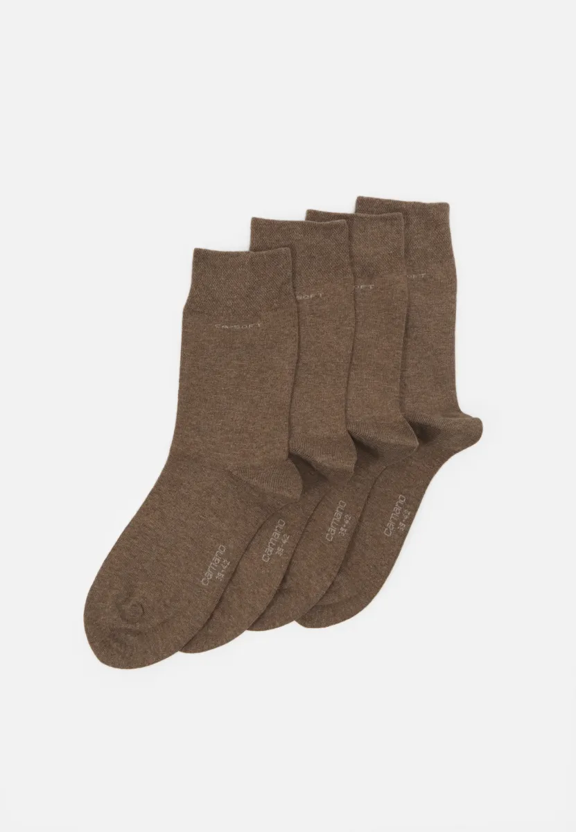 ONLINE UNISEX 4 PACK - Socken - camel