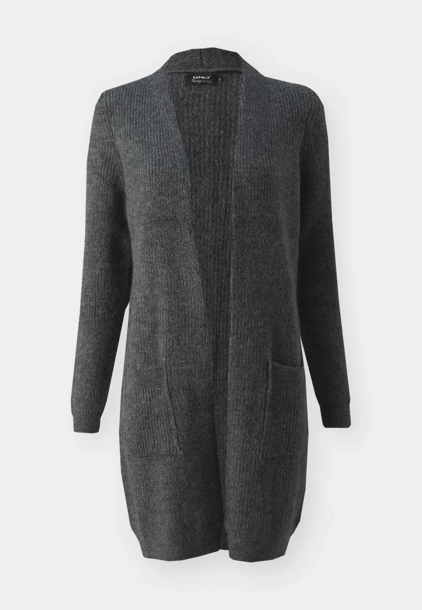 ONLJADE CARDIGAN - Strickjacke - dark grey