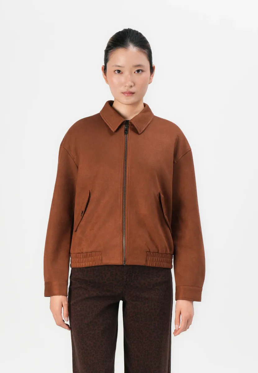 ONLLINE JACKET - Kunstlederjacke - emperador