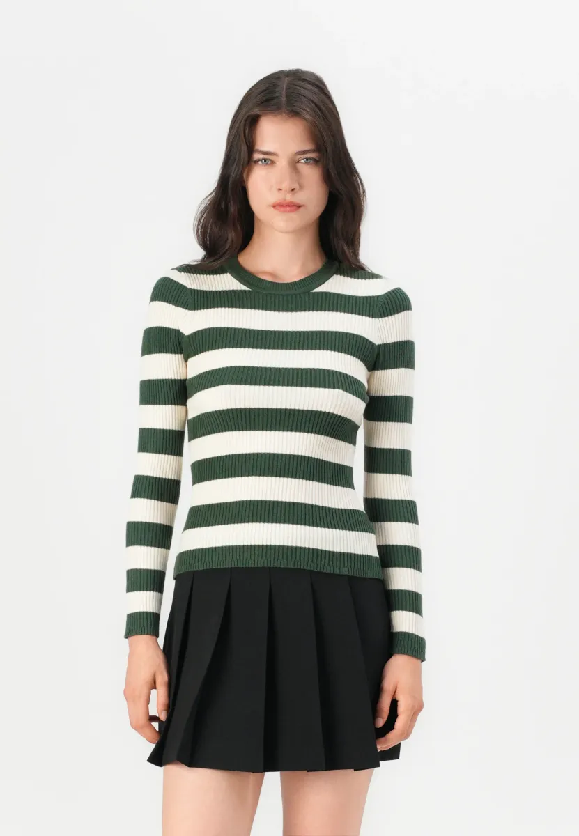 ONLLOUISA PULLOVER  - Strickpullover - pine needle/birch