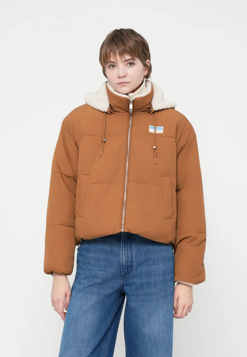 ONLMARIA LIFE JACKET - Winterjacke - cloud dancer/toasted coconut