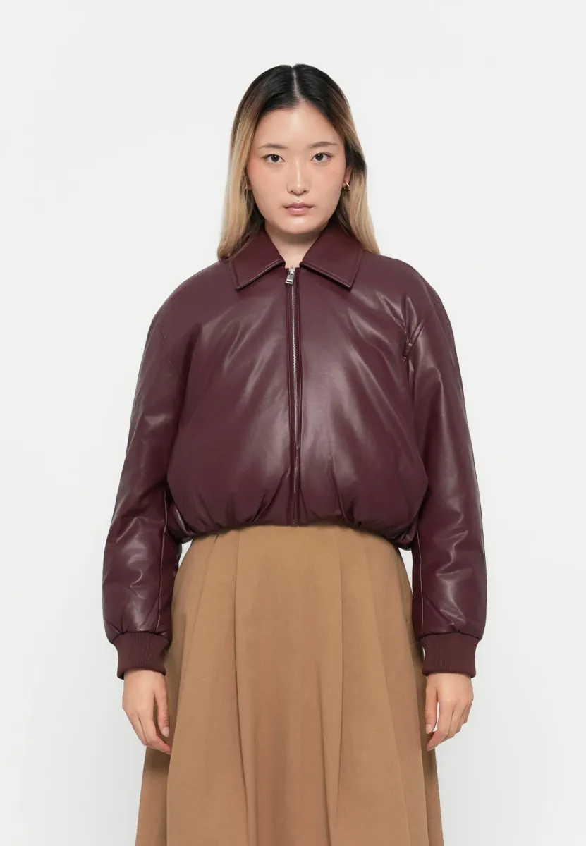 ONLMARIE  - Kunstlederjacke - chocolate truffle