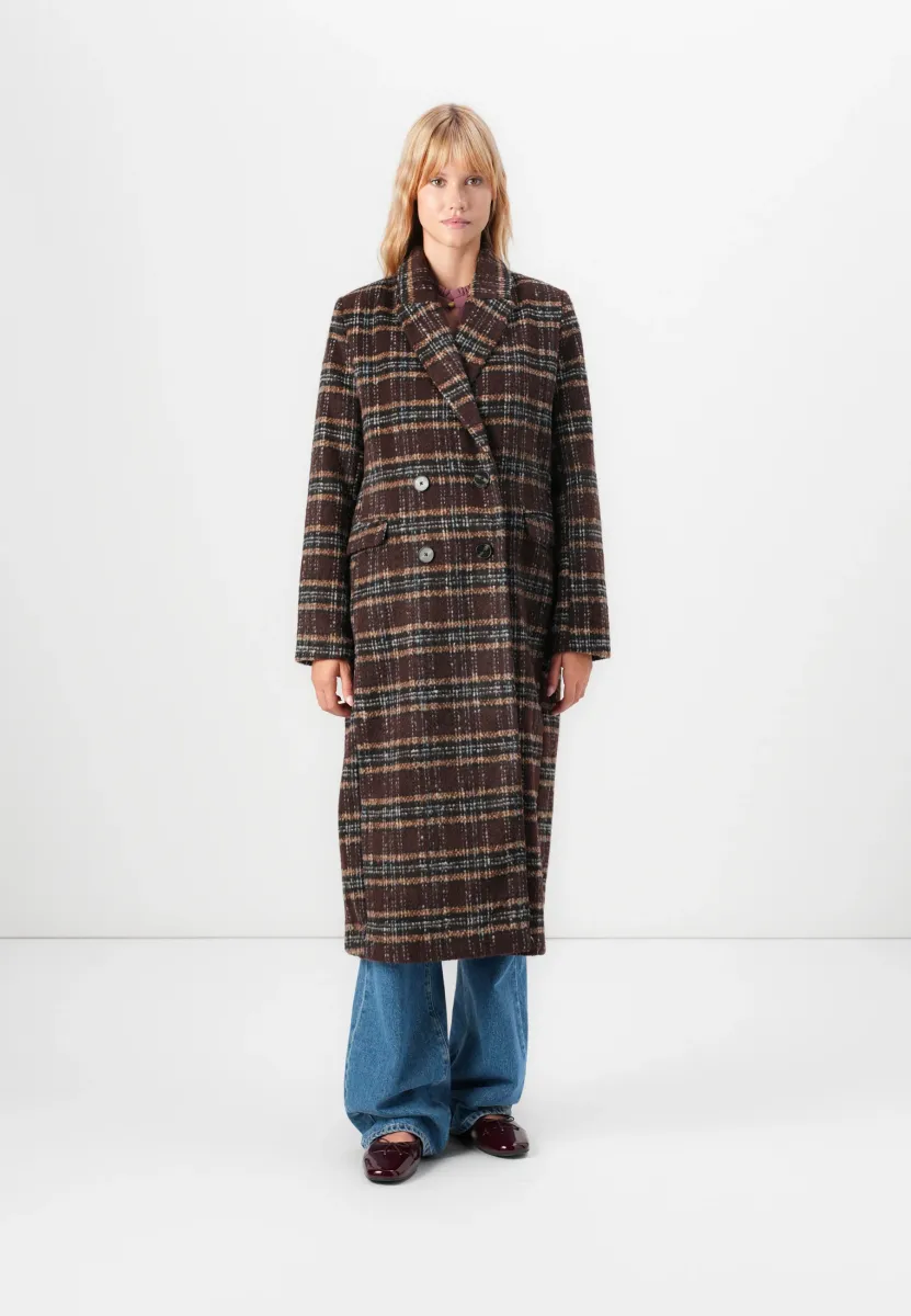 ONLMICHELA LONG COAT - Klassischer Mantel - coffee bean